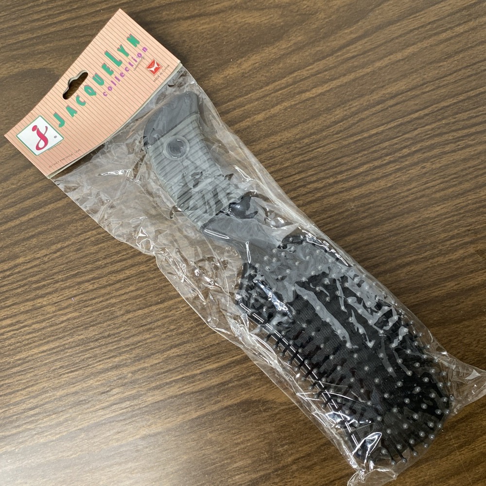 VTG 1997 Jacquelyn Collection Prestige 9" Curved Hair Brush NIP •NOT GOODY